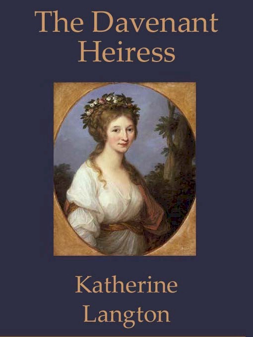 Title details for The Davenant Heiress by Katherine Langton - Available